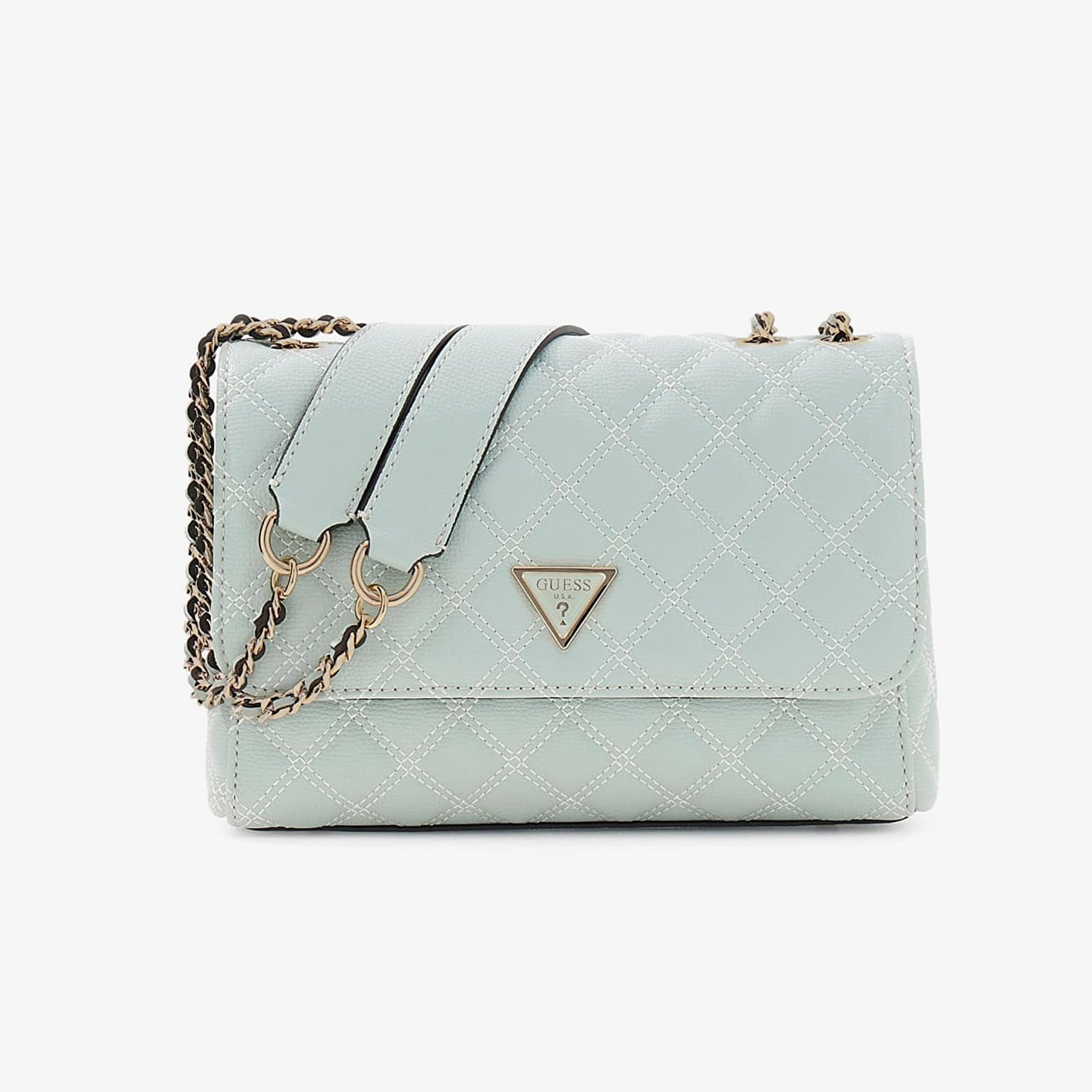 Rankinės GUESS Giully II 2 Comp Convertible Flap Light Sage
