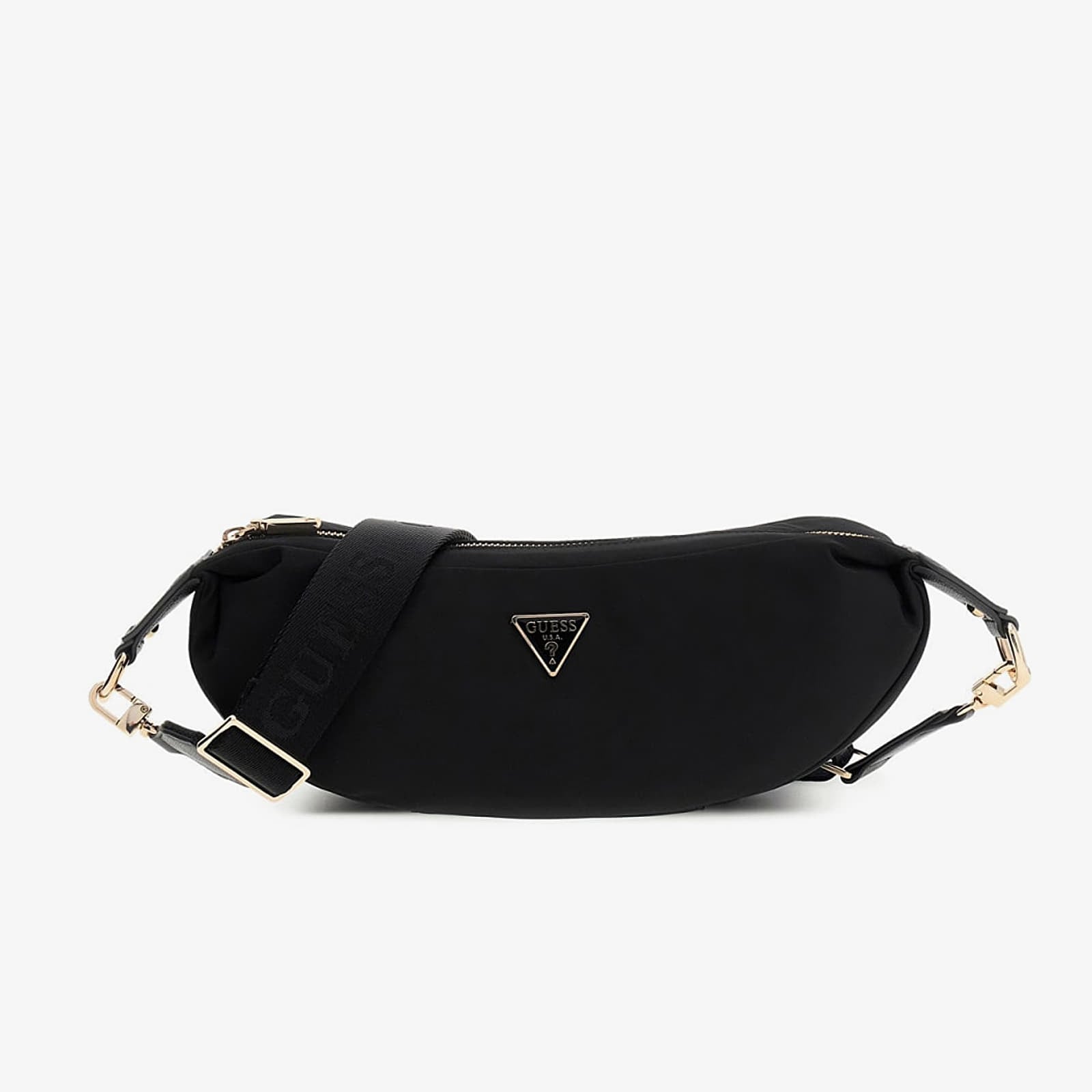 Rankinės GUESS Eco Gemma Crossbody Black