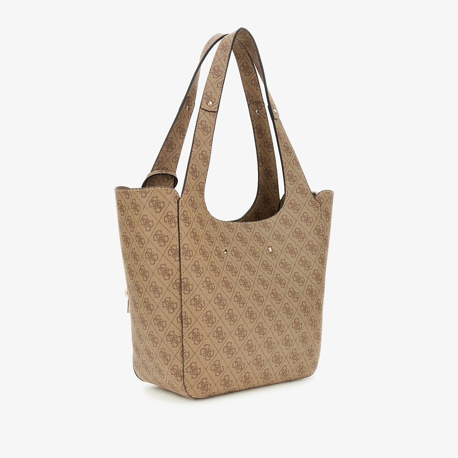 Sacs à main GUESS Calista 2 In 1 Tote Latte Logo