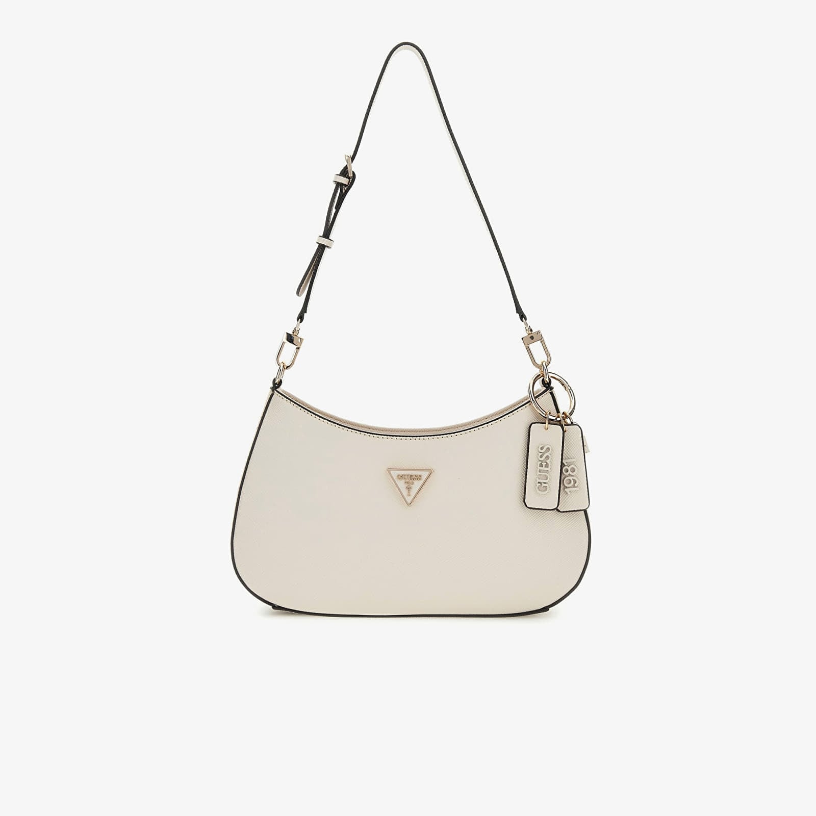 Torbice GUESS Noelle II Top Zip Shoulder Bag Bone