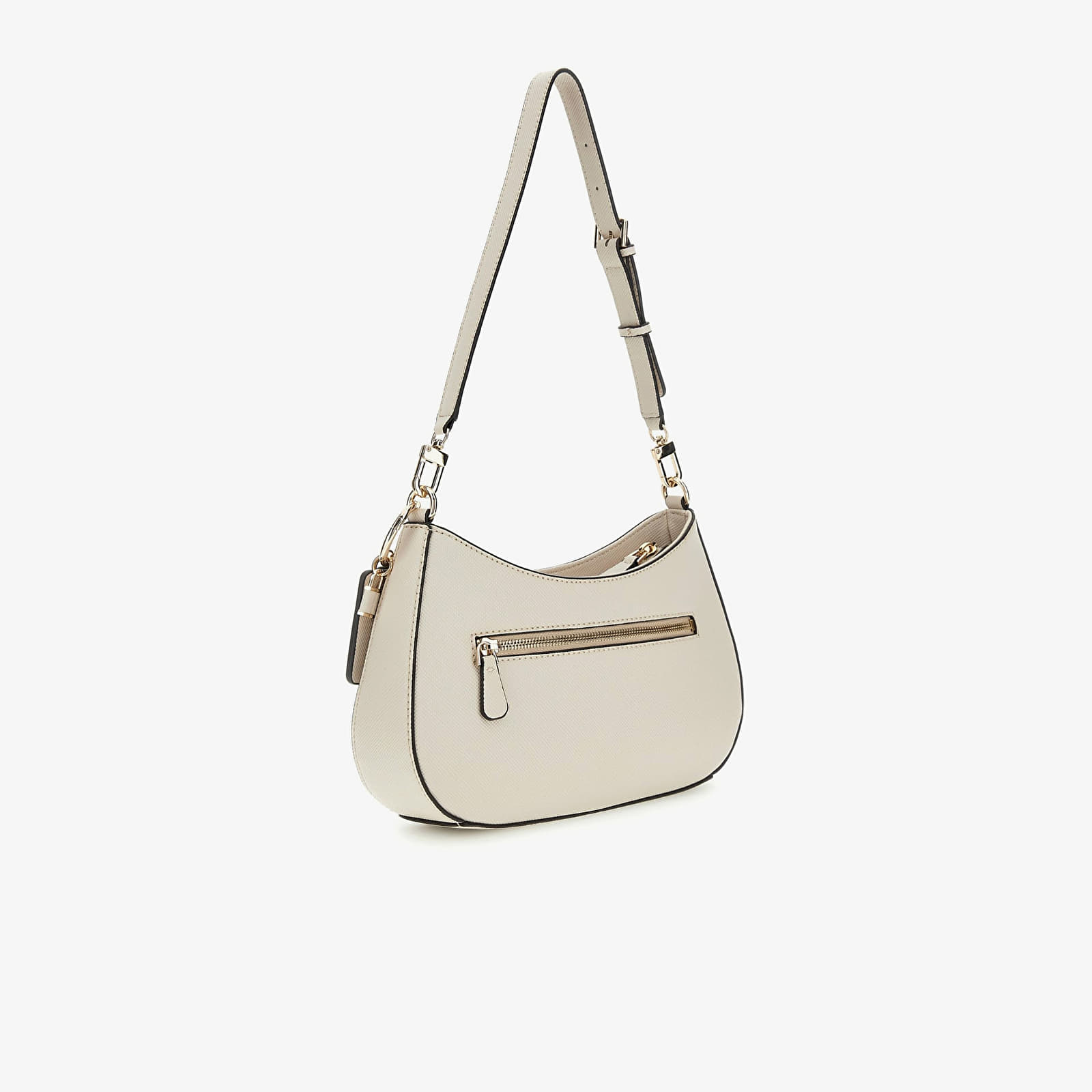 Torbice GUESS Noelle II Top Zip Shoulder Bag Bone