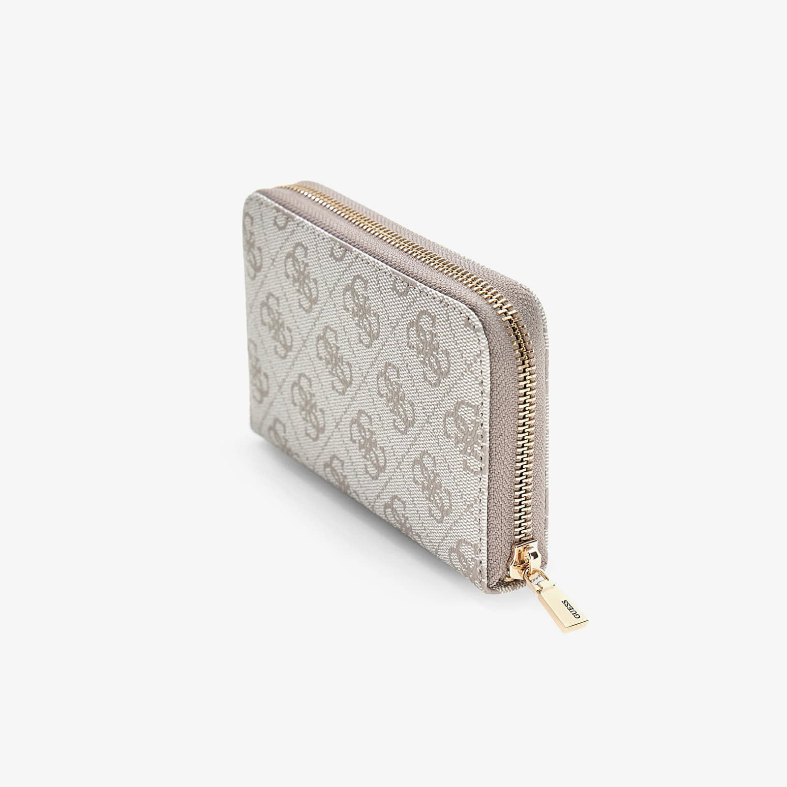 Lommebøker GUESS Laurel II Slg Med Zip Around Dark Taupe Logo