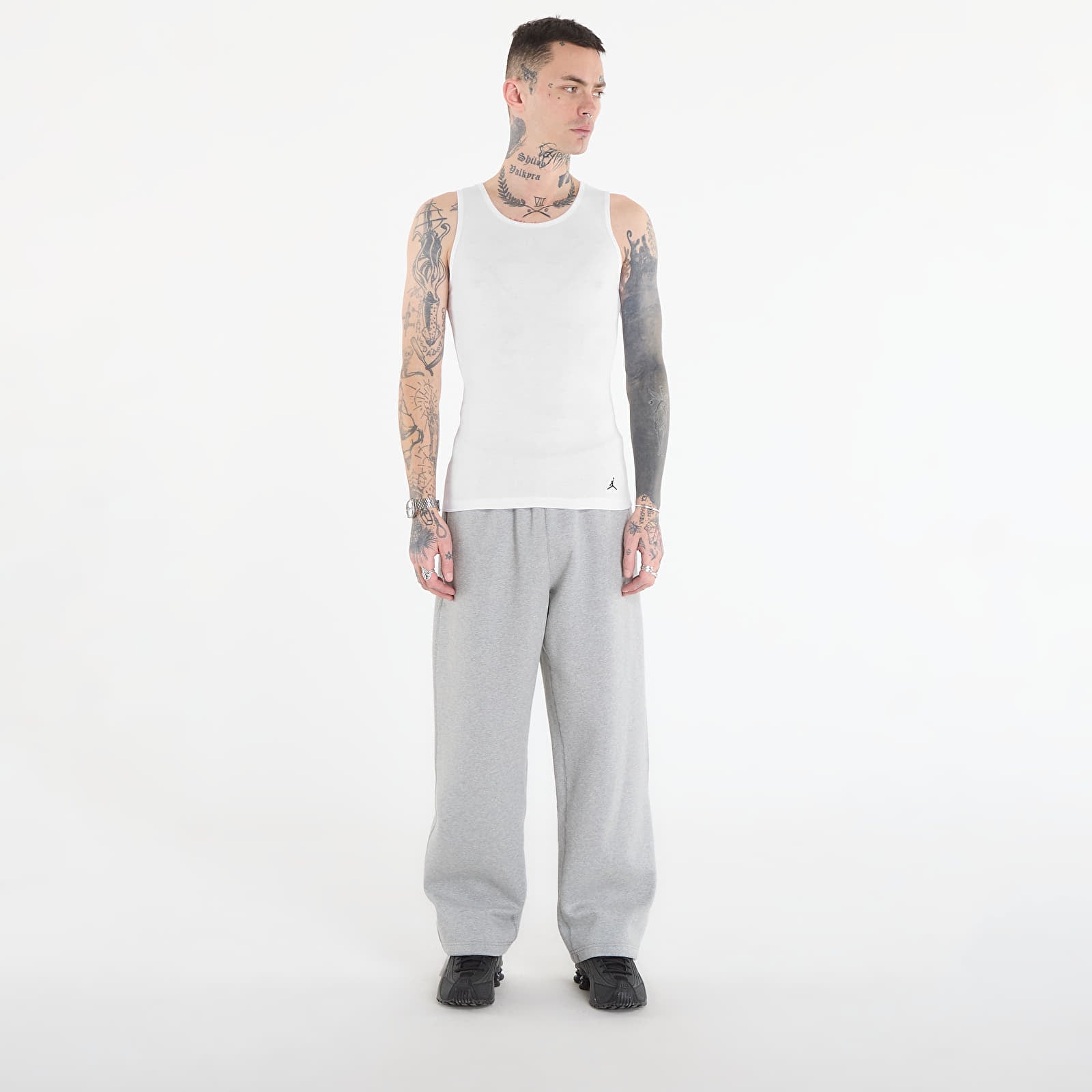 Vyriški marškinėliai Jordan Jhm Flight Base Tank 2-Pack White