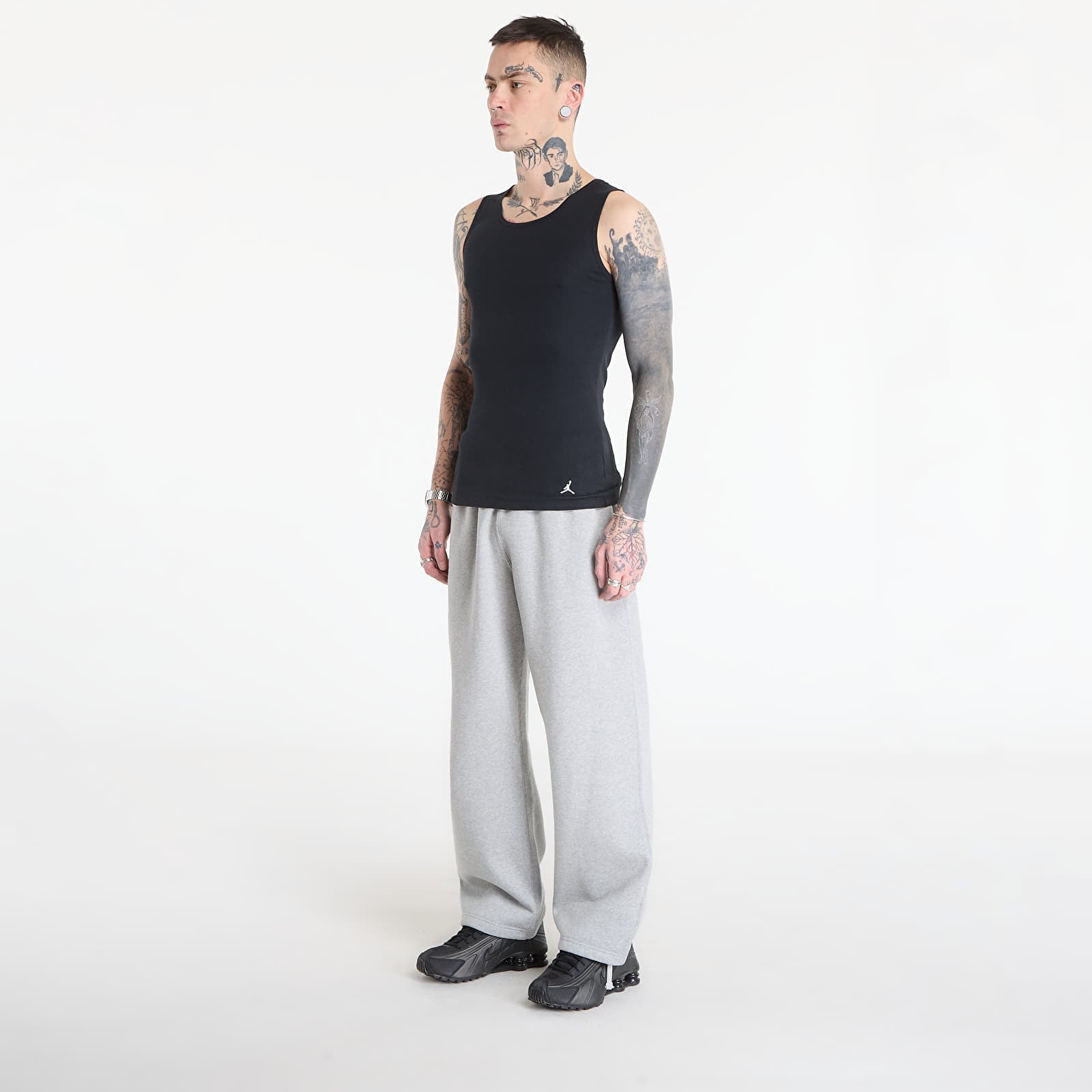 Vyriški marškinėliai Jordan Jhm Flight Base Tank 2-Pack Black