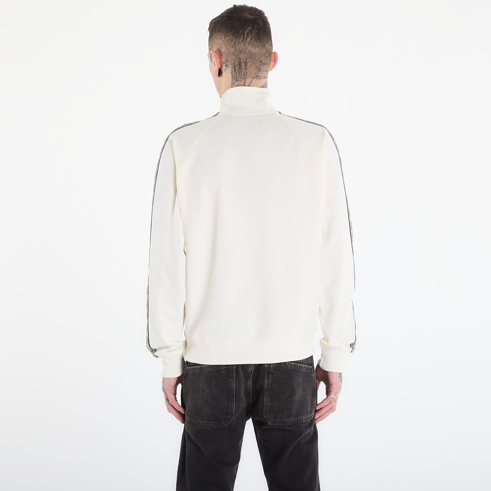 Gensere for menn FRED PERRY Contrast Tape Track Jacket Ecr/ Nvy/ Seagrss