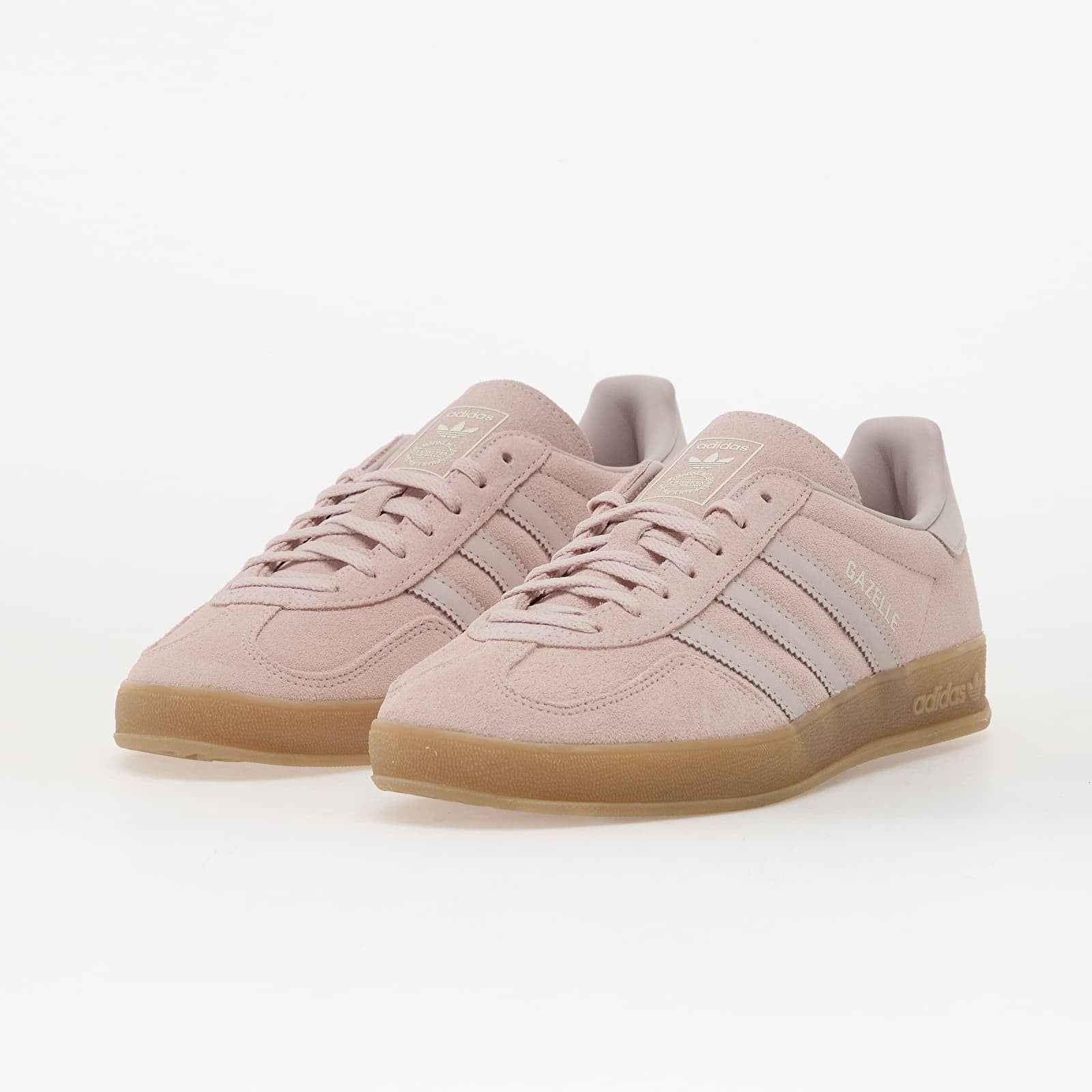 Sneakers und Schuhe für Frauen adidas Gazelle Indoor W Almond Pink/ Ice Purple/ Gum5