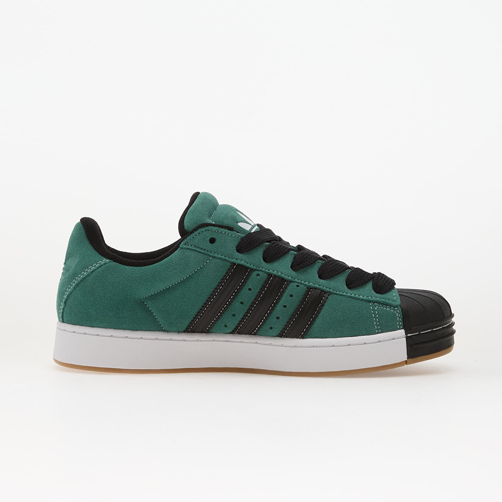 Men's sneakers and shoes adidas Superstar St Collegiate Green/ Core Black/ Gum4