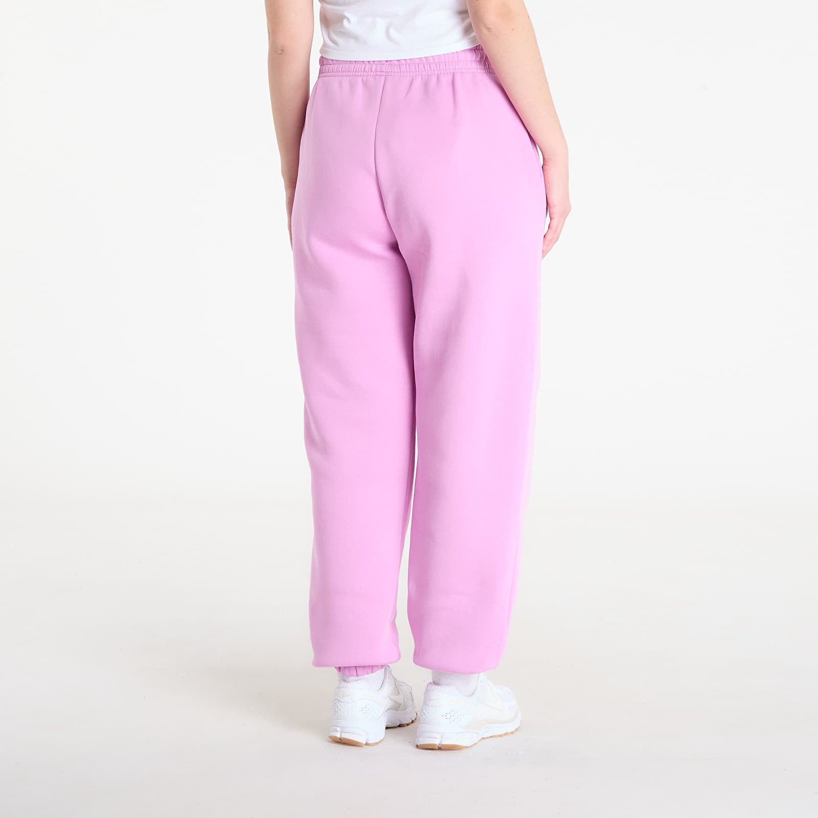 Jogginghosen Nike Sportswear Phoenix Fleece Women's High-Waisted Oversized Sweatpants Lt Magenta/ Sail