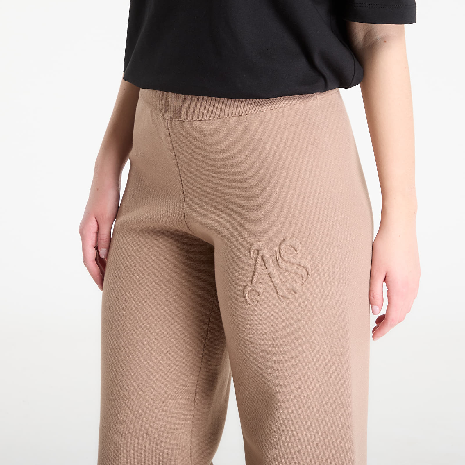 Pants AllSaints Sonny Knit Trouser Pine Bark Brown