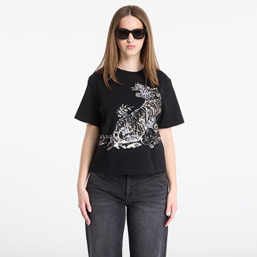 Tričko AllSaints Pounce Lisa Tee Black