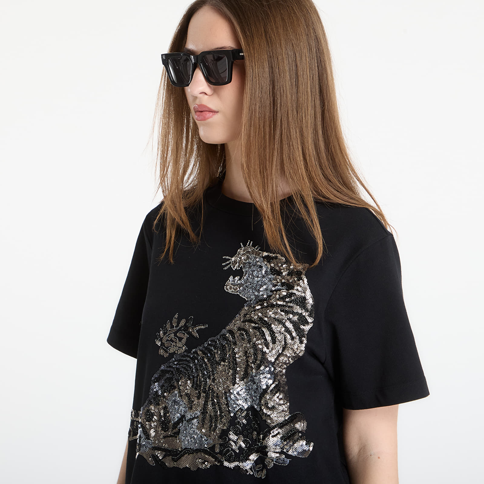 T-shirts  AllSaints Pounce Lisa Tee Black