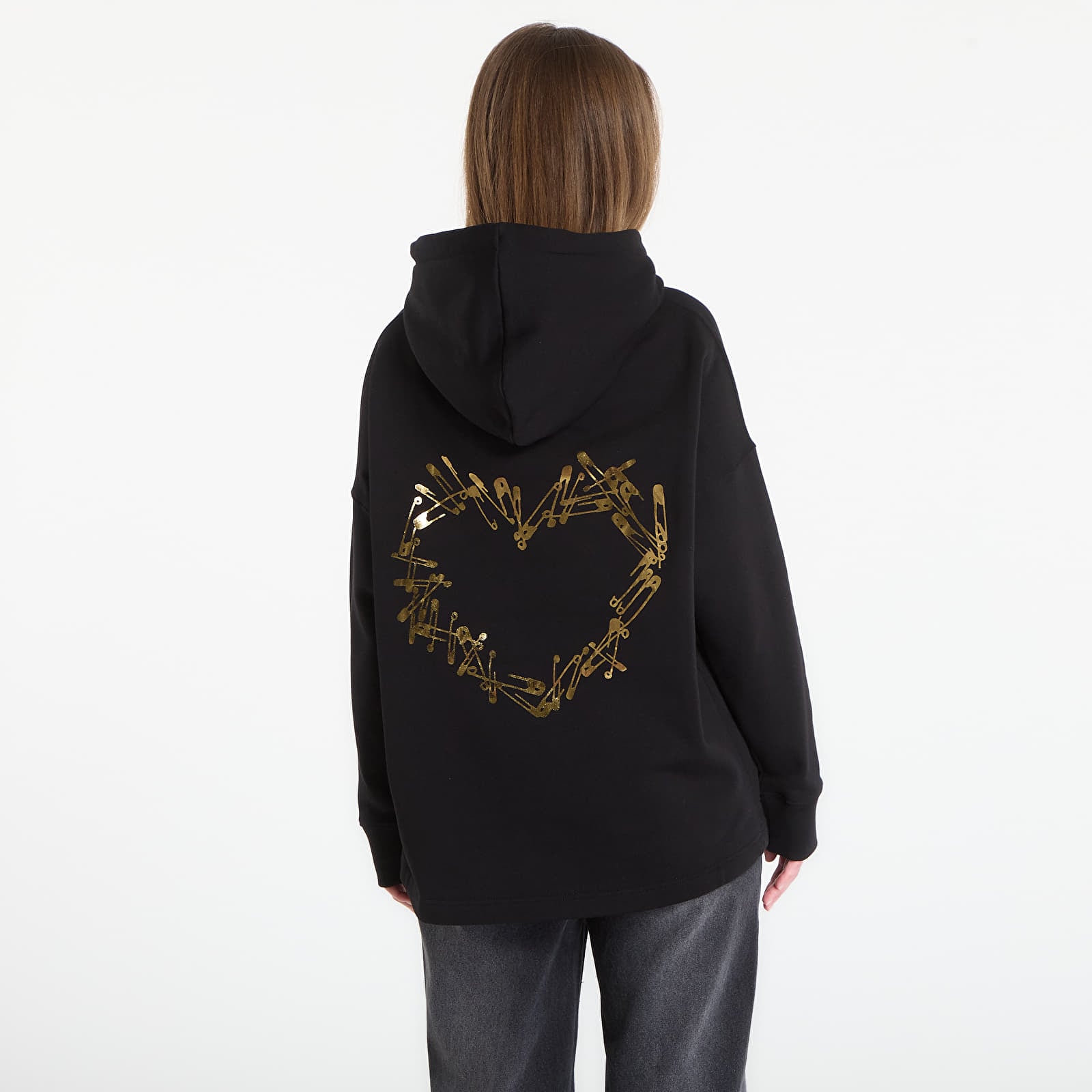 Puloverji   AllSaints Cora Etie Hoody Black