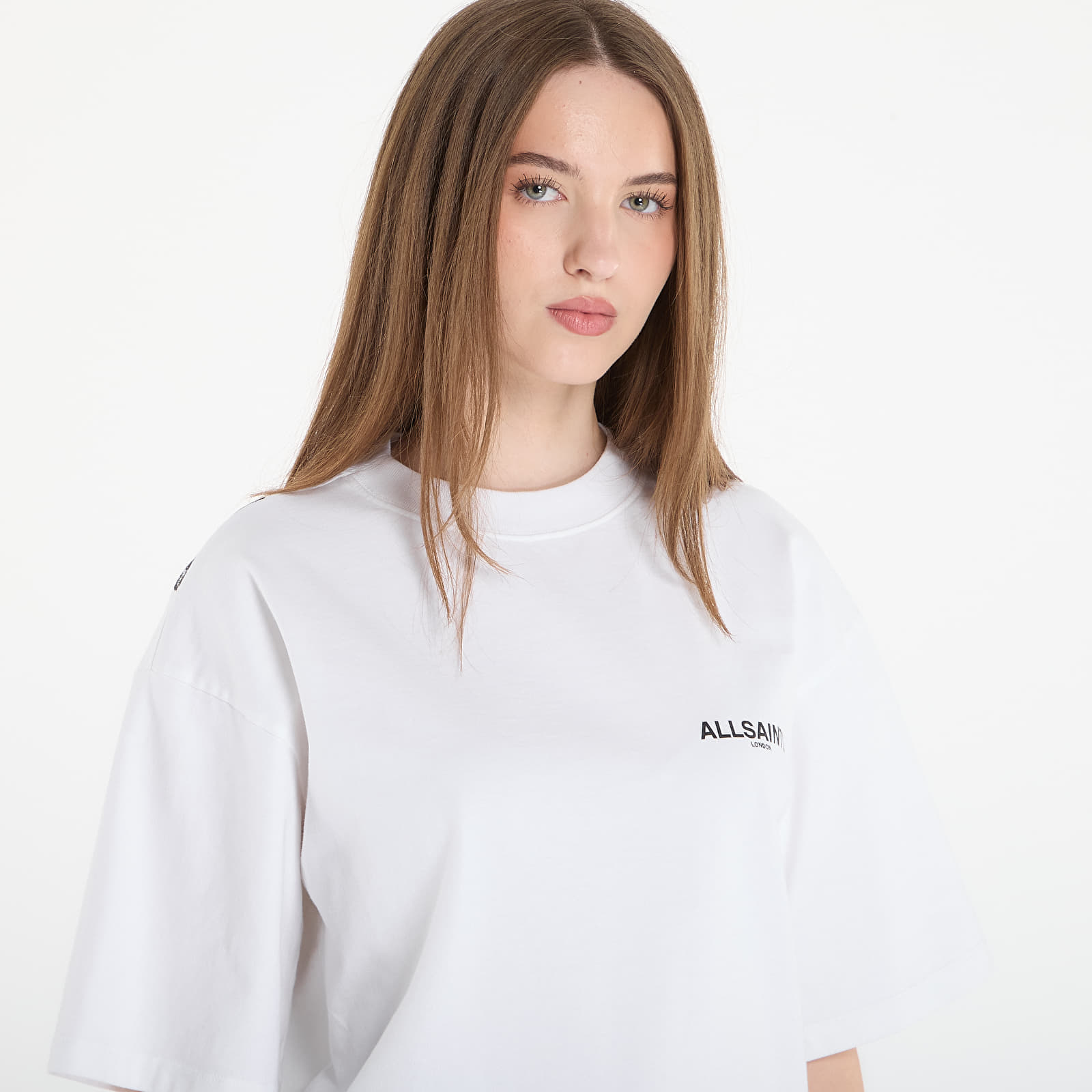 T-shirts  AllSaints Swoop Amelie Tee Optic White