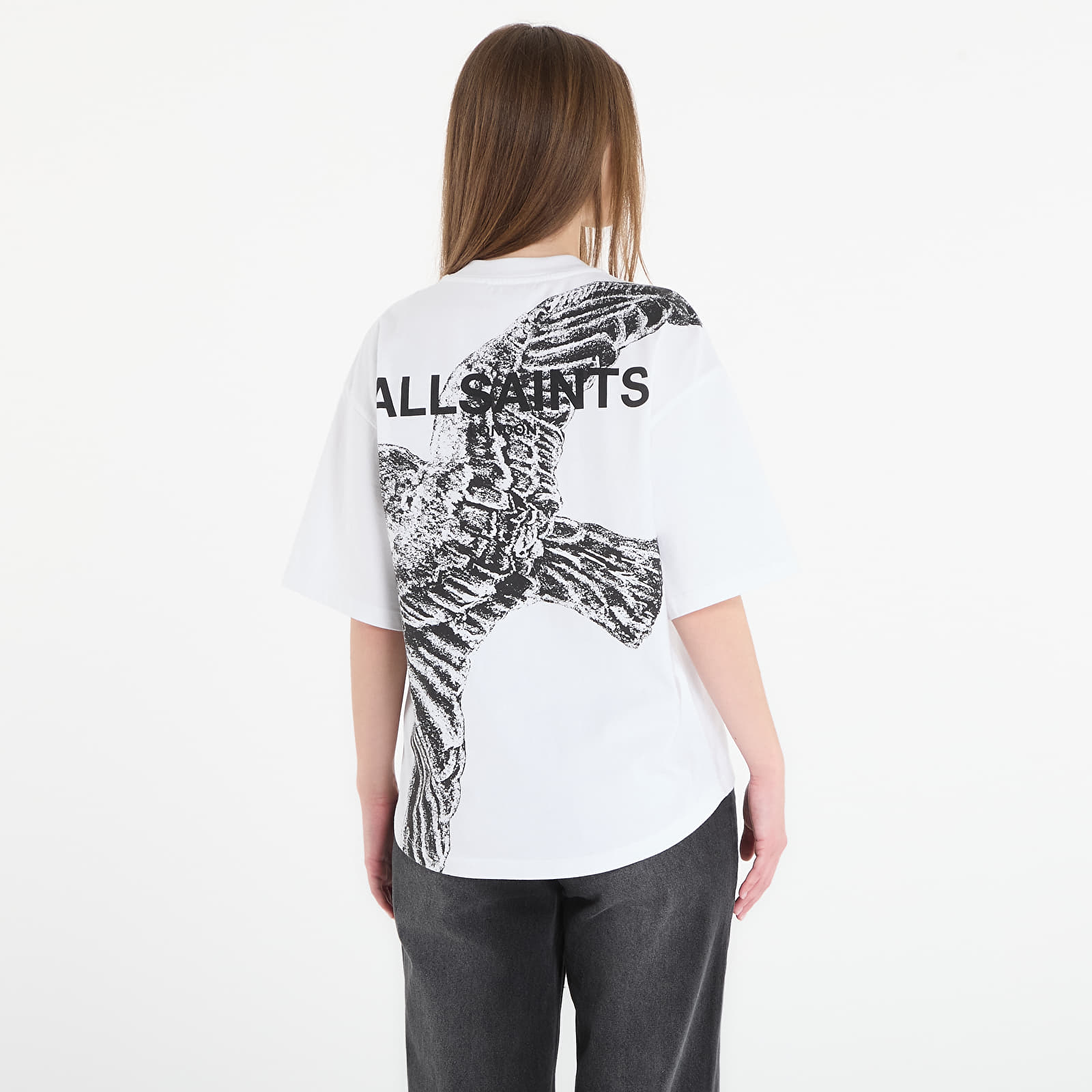 T-shirts  AllSaints Swoop Amelie Tee Optic White