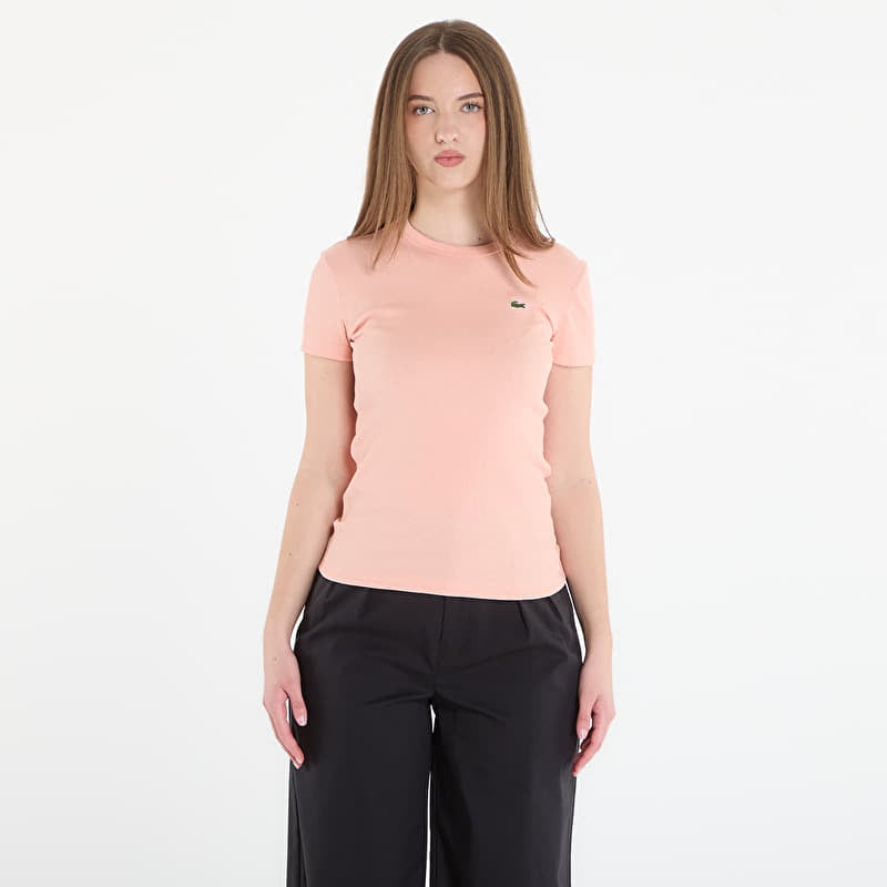 T-shirt LACOSTE Tee-Shirt Rose