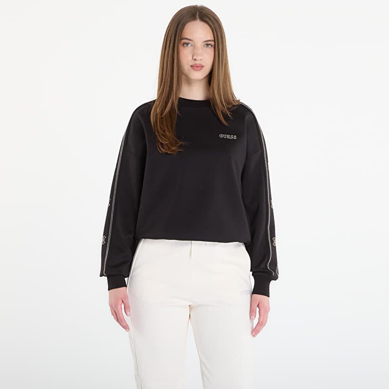 GUESS Octavia Cn Sweatshirt Jet Black