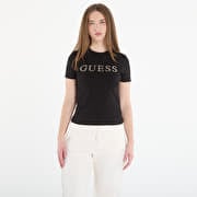 GUESS Octavia Rn Ss T-Shirt Jet Black