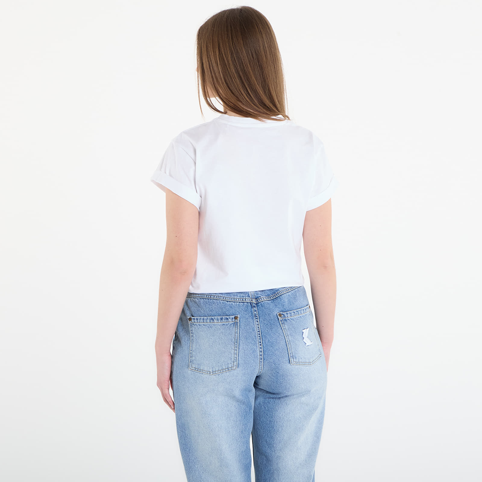 T-Shirts Guess Jeans Ss Cn La Stars Tee Pure White