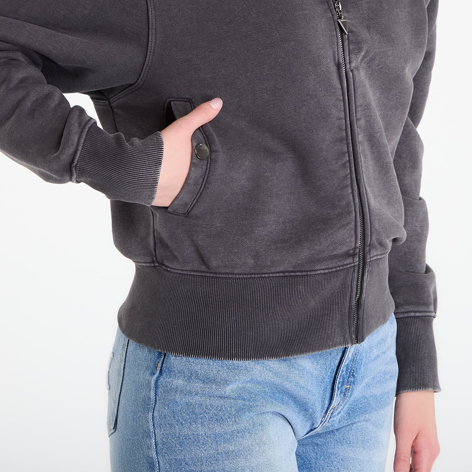 Hoodies and sweatshirts  Guess Jeans Hooded California Sweatshirt Jet Black Multi