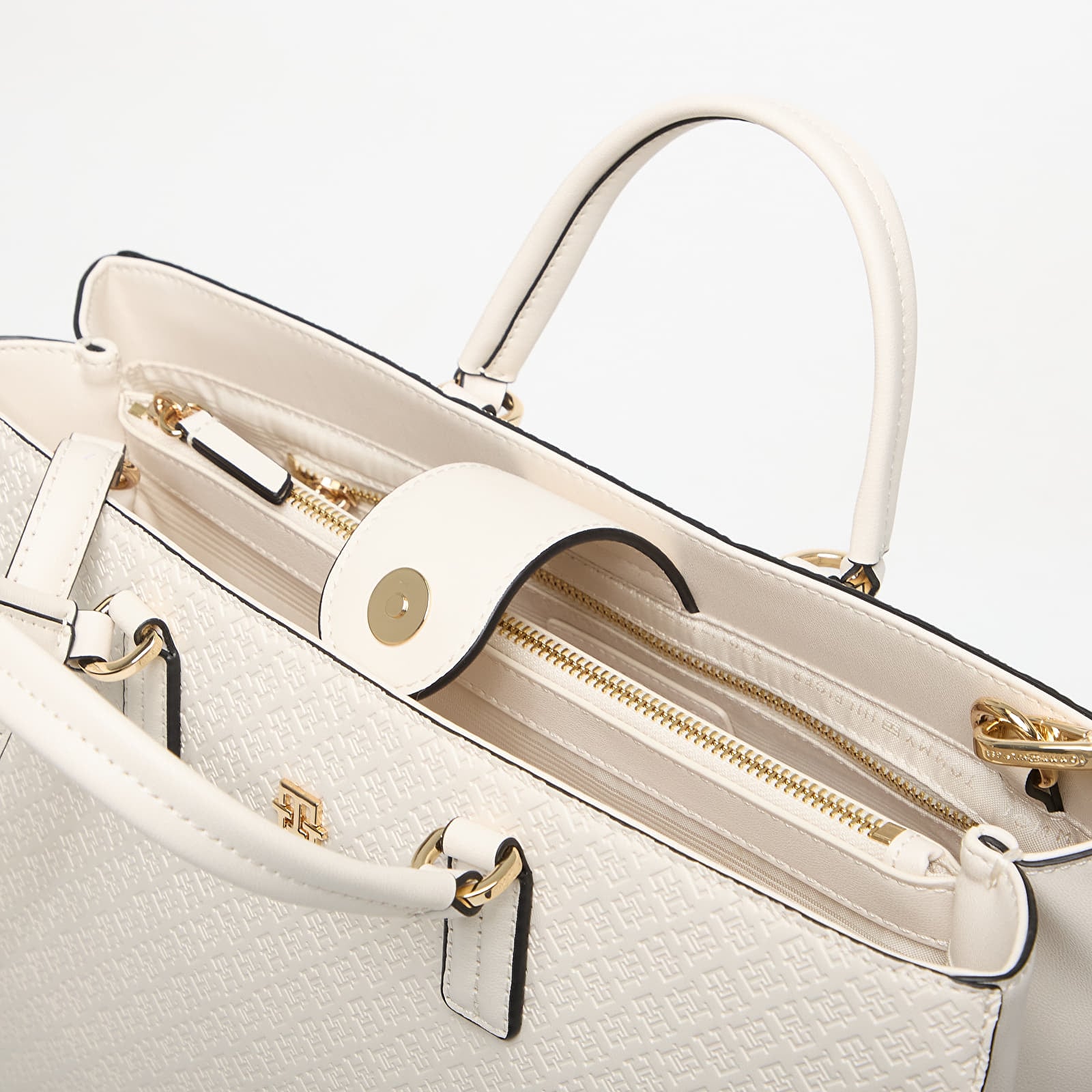 Torbice Tommy Hilfiger Daily Satchel Mono White