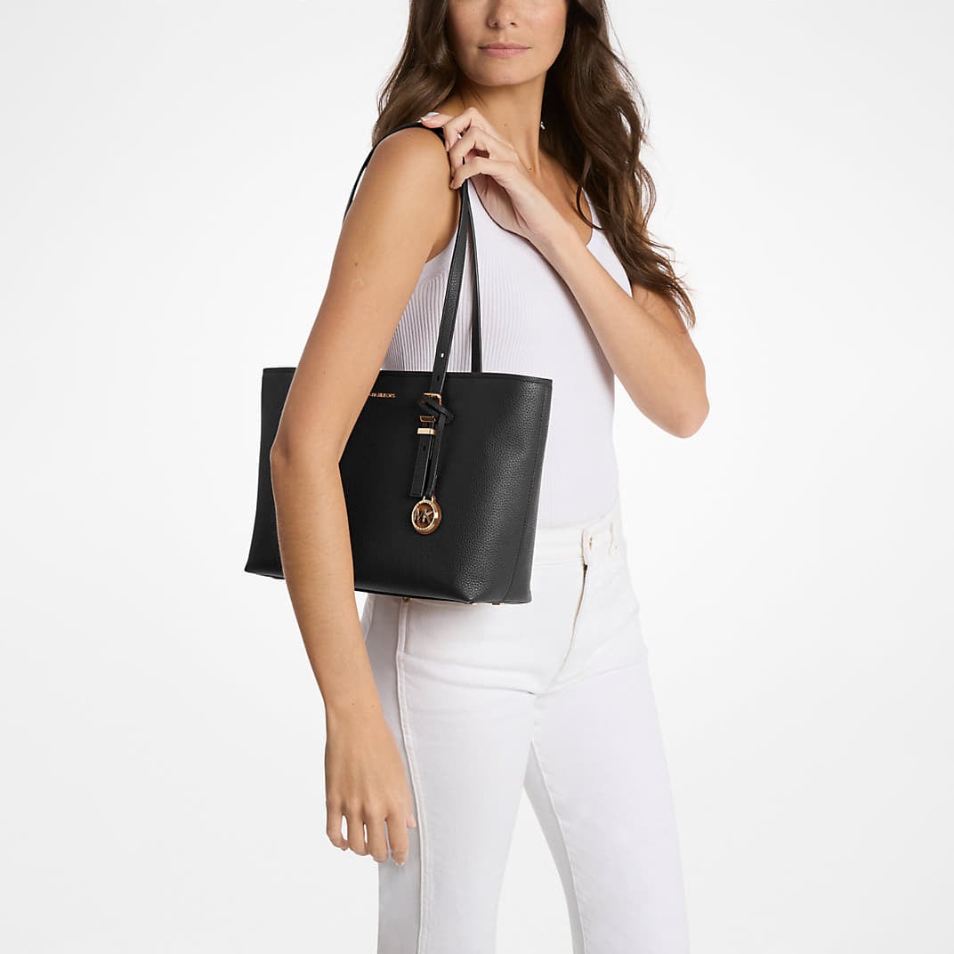 Handtaschen Michael Kors Md Ew Tz Tote Black