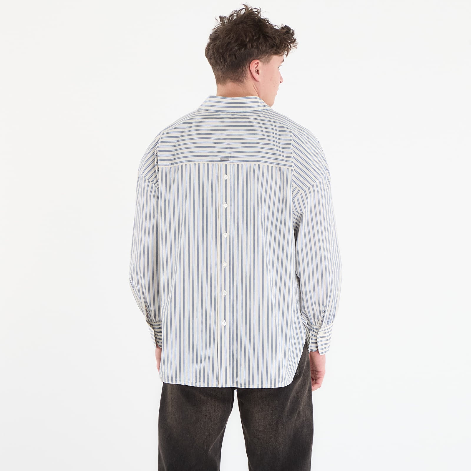 Hemden AllSaints Adrianne Shirt Blue/ White