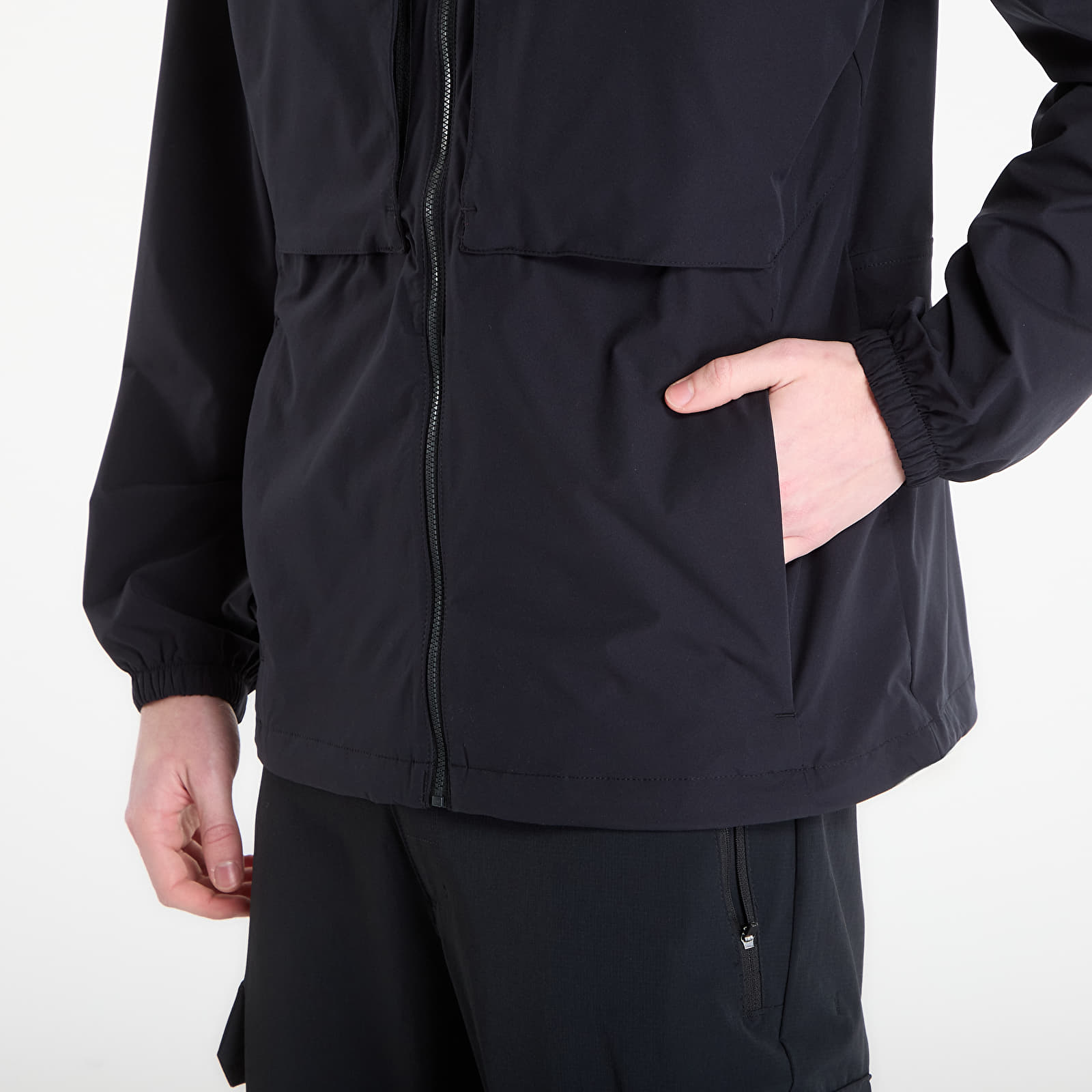 Vindjakker for menn Columbia Street Heights™ Hooded Windbreaker Black