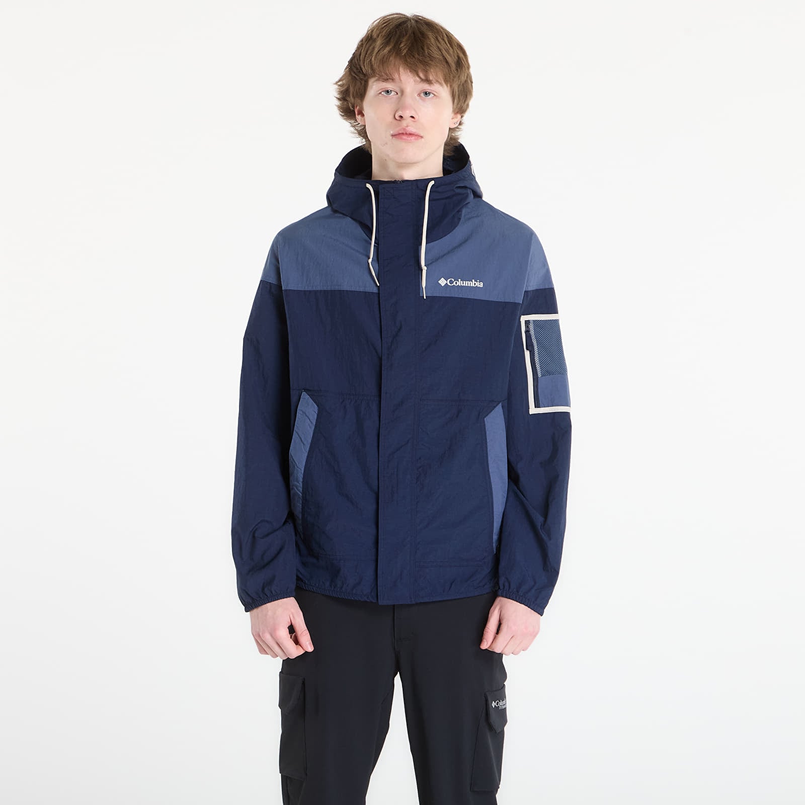 Men's windbreakers Columbia Challenger™ II Windbreaker Collegiate Navy/ Dark Mountain