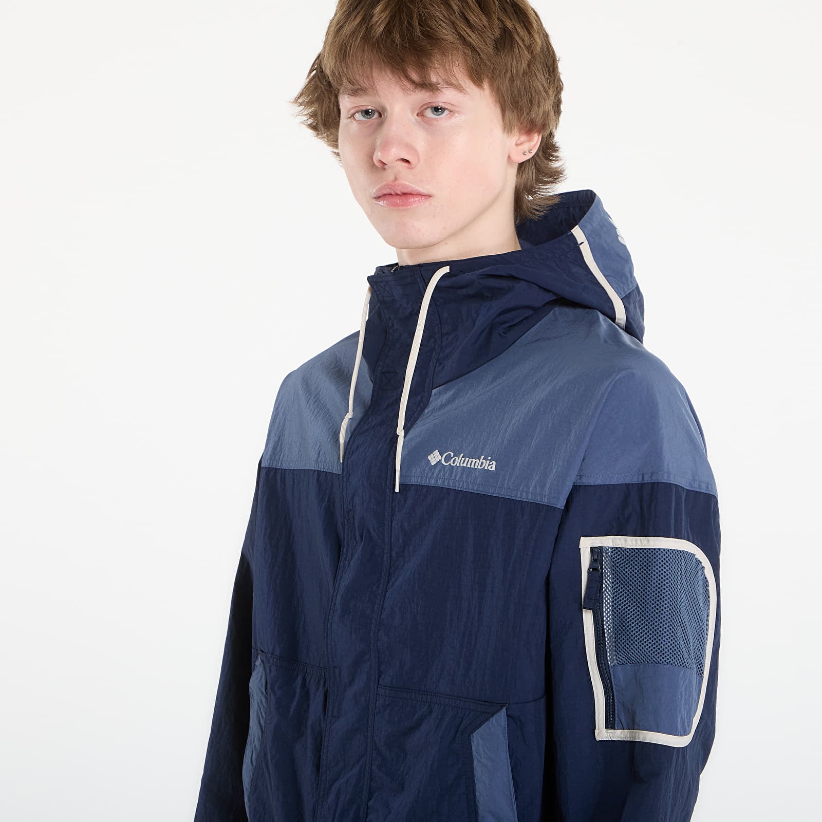 Men's windbreakers Columbia Challenger™ II Windbreaker Collegiate Navy/ Dark Mountain