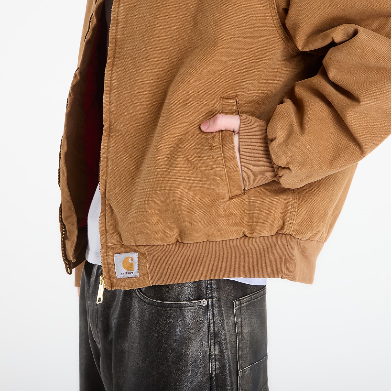 Herrenjacken Carhartt WIP OG Santa Fe Jacket UNISEX Hamilton Brown/ Tobacco