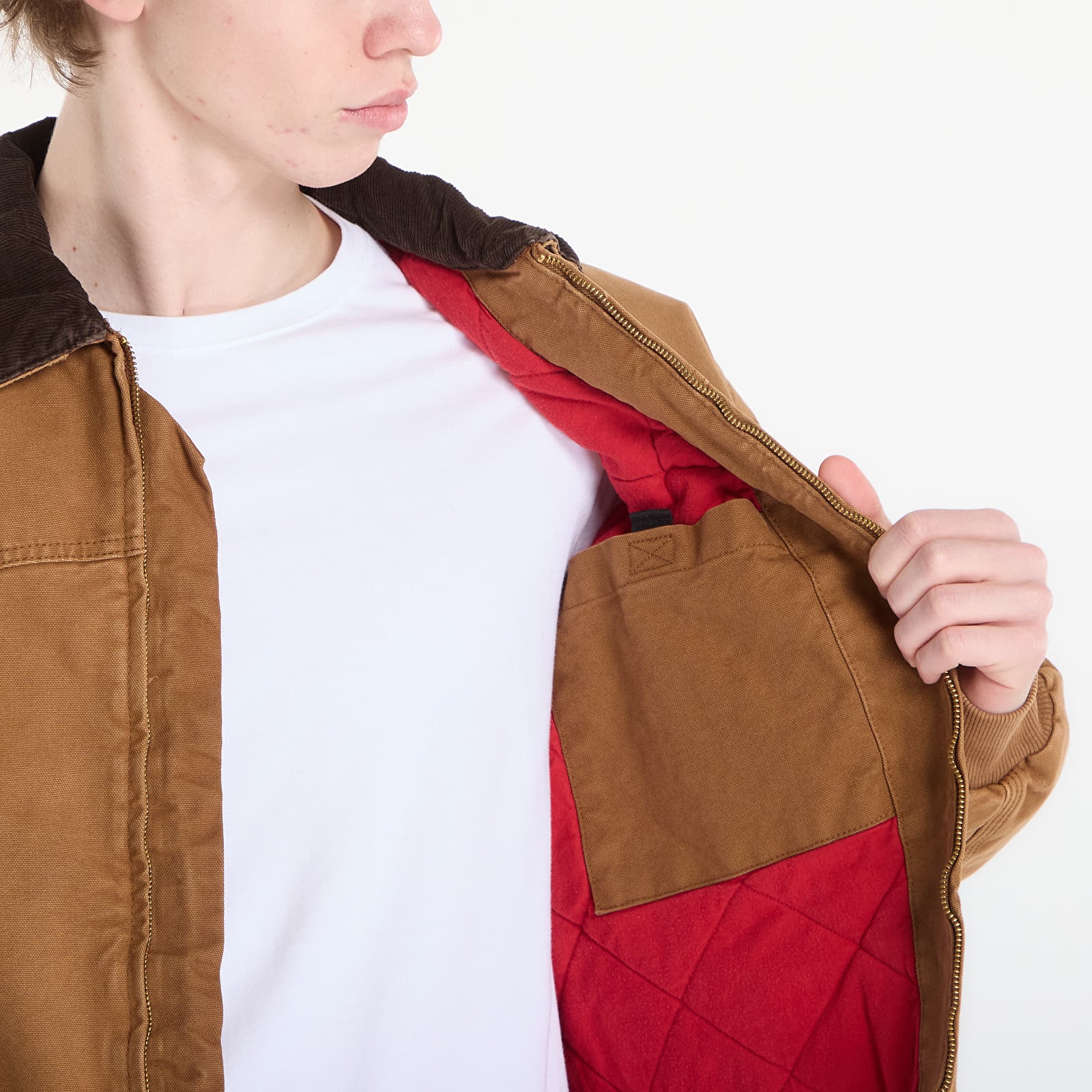 Herrenjacken Carhartt WIP OG Santa Fe Jacket UNISEX Hamilton Brown/ Tobacco