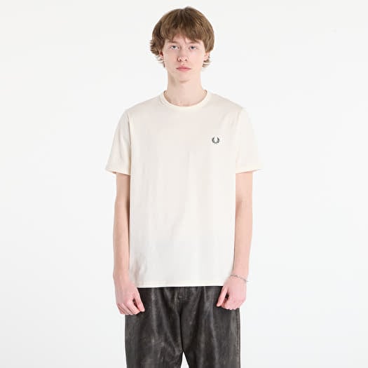 Majica FRED PERRY Ringer T-Shirt Ecru