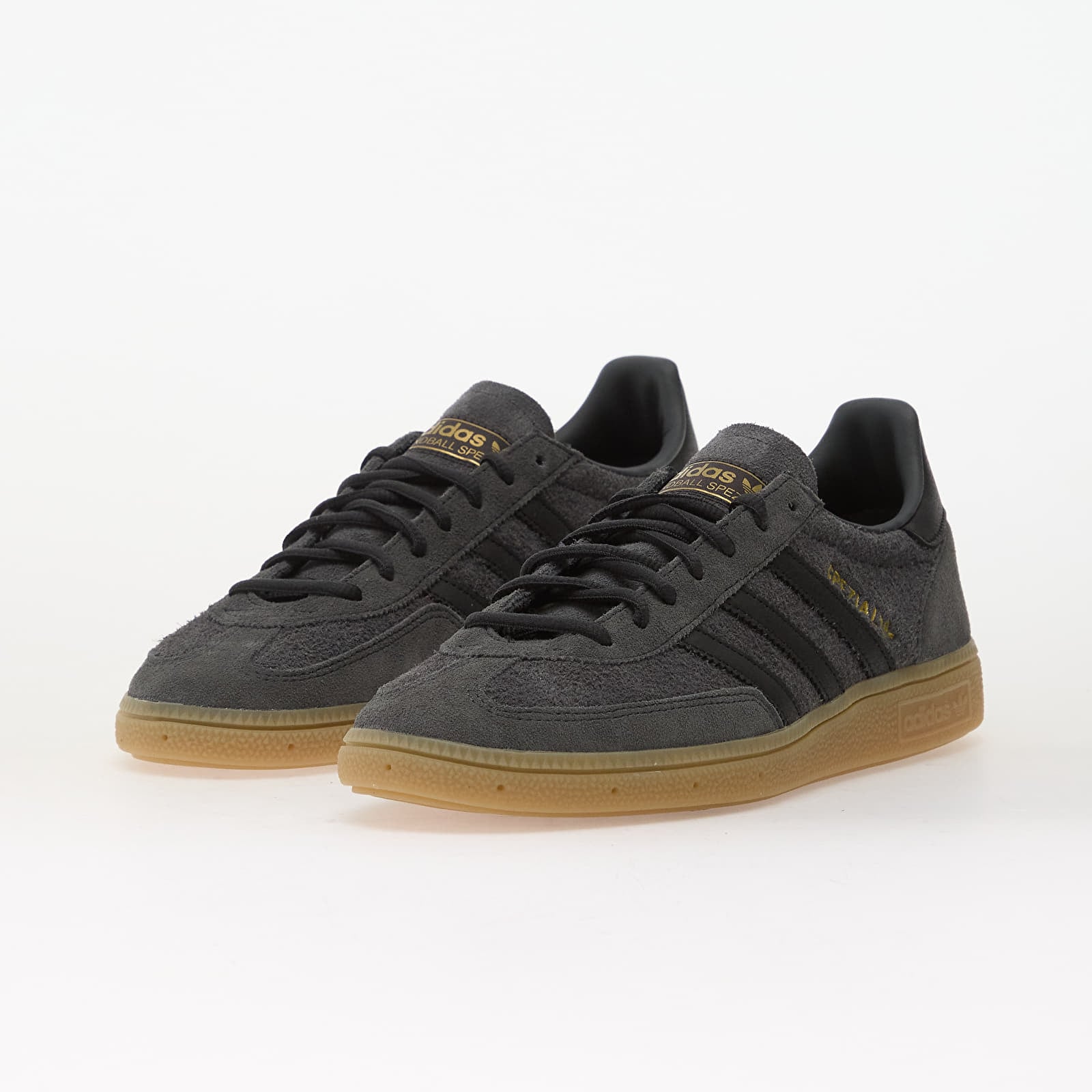 Ανδρικά παπούτσια adidas Handball Spezial Carbon/ Core Black/ Gum4