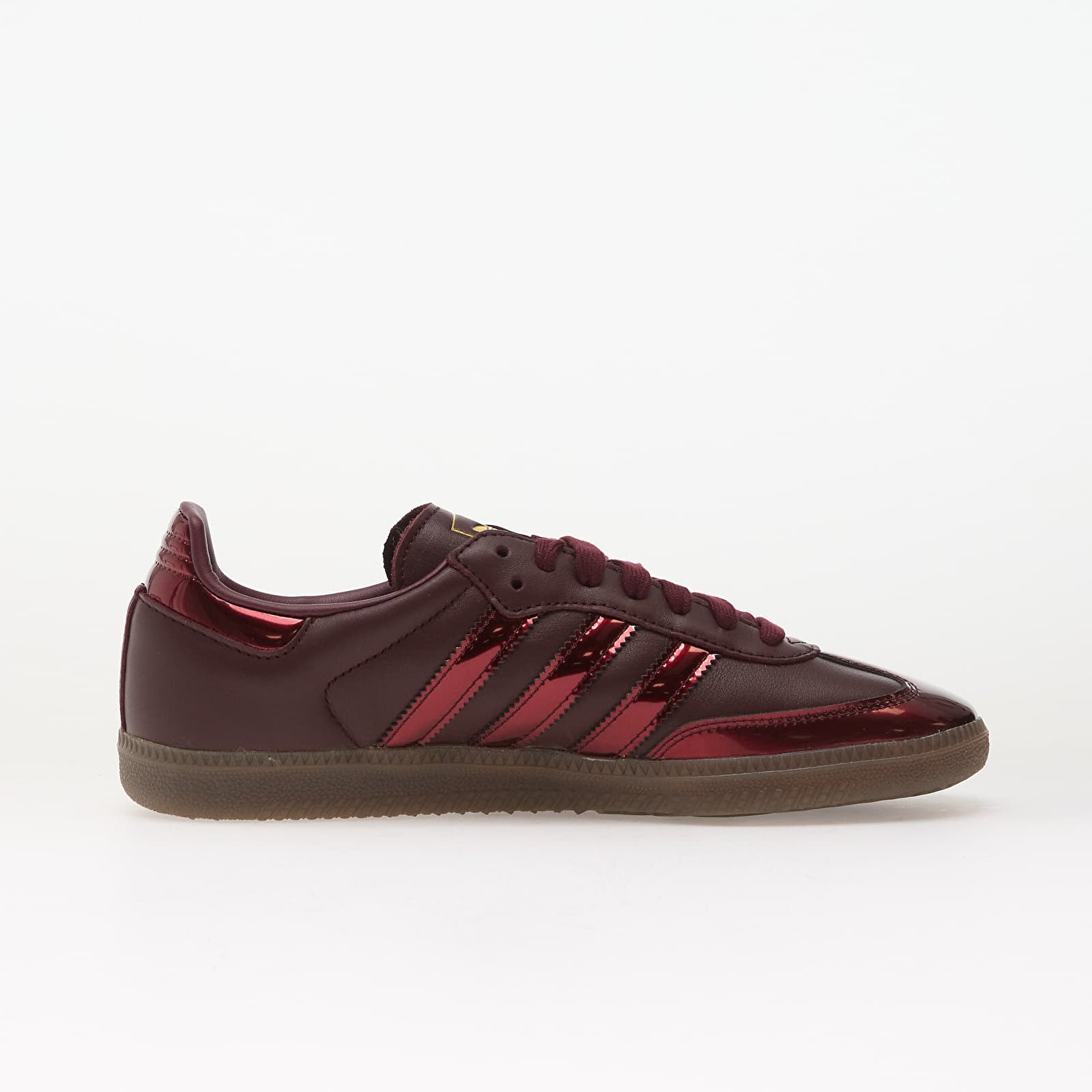 Women's sneakers and shoes adidas Samba Og W Maroon/ Maroon/ Gold Metallic