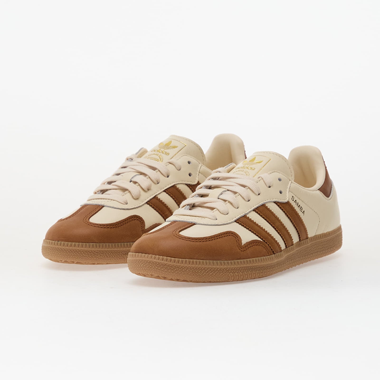 Buty damskie adidas Samba Og W Wonder White/ Dubr/ Gold Metallic
