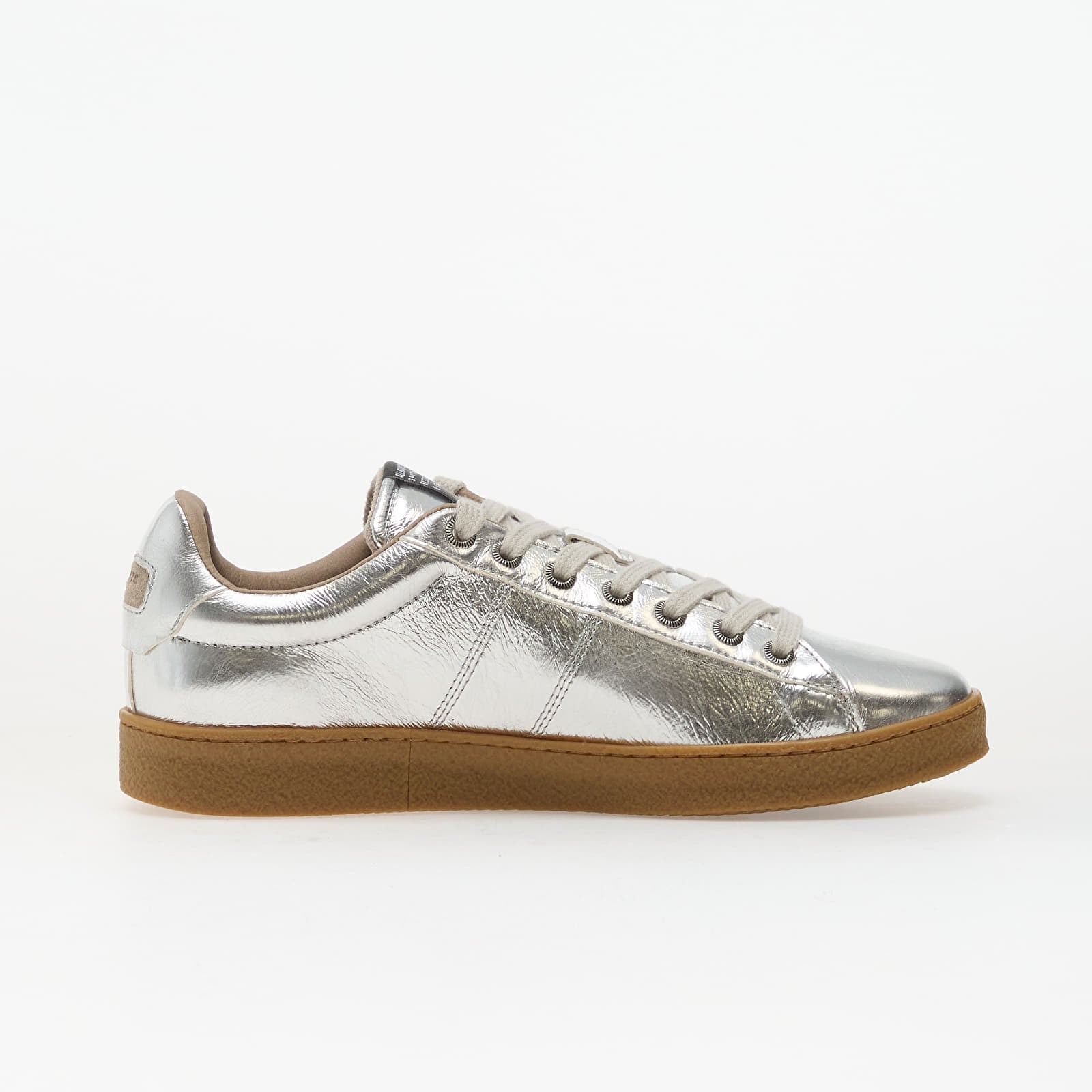 Sieviešu kedas un apavi AllSaints Leon Sneaker Silver Shine