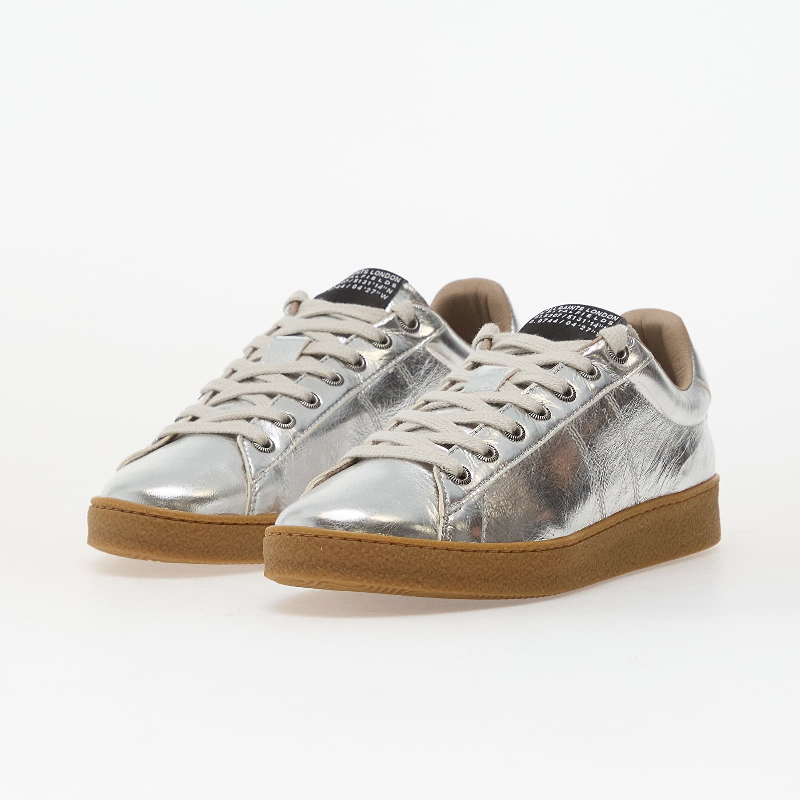 Sieviešu kedas un apavi AllSaints Leon Sneaker Silver Shine