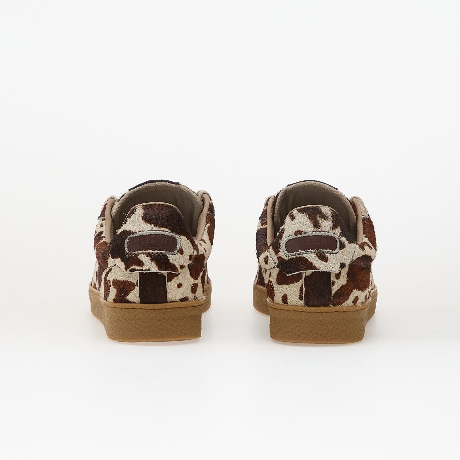 Naisten lenkkarit ja kengät AllSaints Leon Sneaker Cow Print