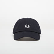 FRED PERRY Pique Classic Cap Navy/ Snow White
