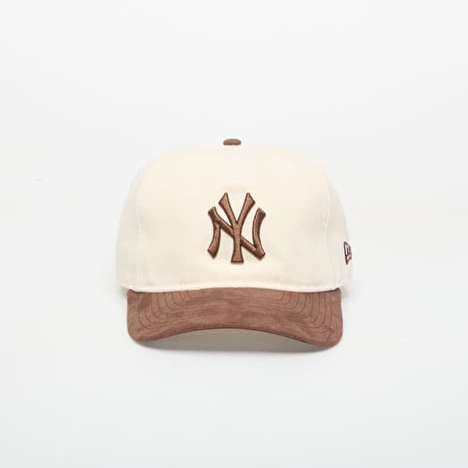 Capac New Era 9FIFTY Aframe MLB Suede Visor New York Yankees Beige