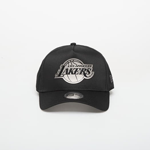 Kepurė New Era 9FORTY Aframe Nba Metallic Los Angeles Lakers Black