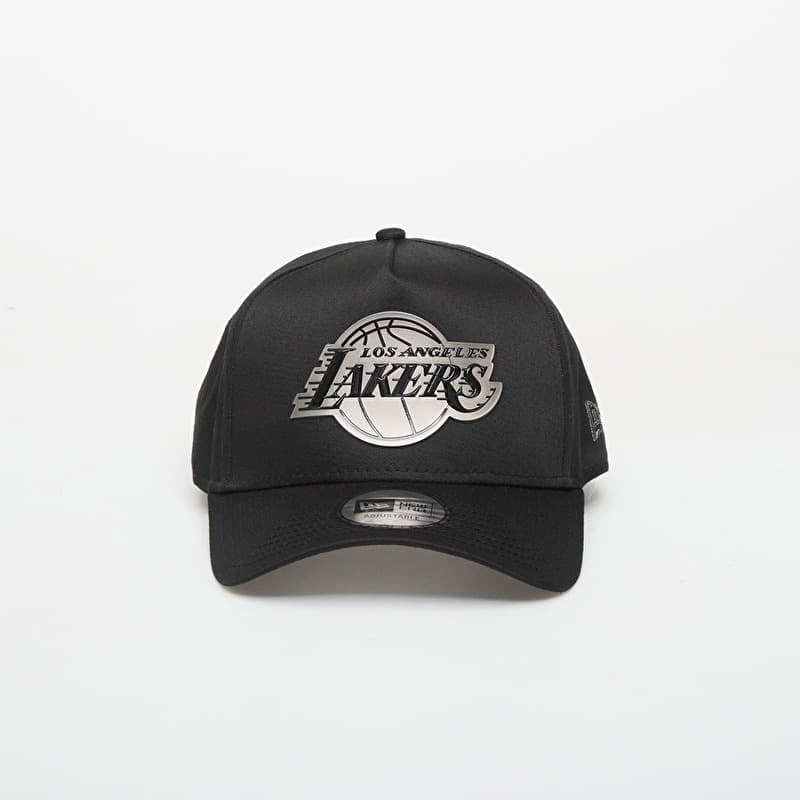 Casquette New Era 9FORTY Aframe Nba Metallic Los Angeles Lakers Black