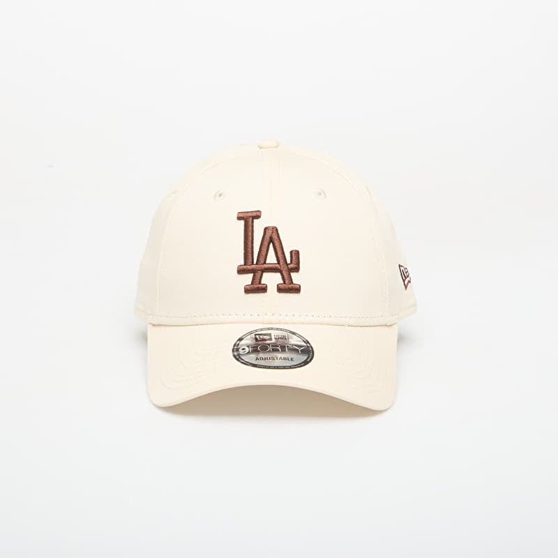Cap New Era 9FORTY MLB League Essential Los Angeles Dodgers Beige