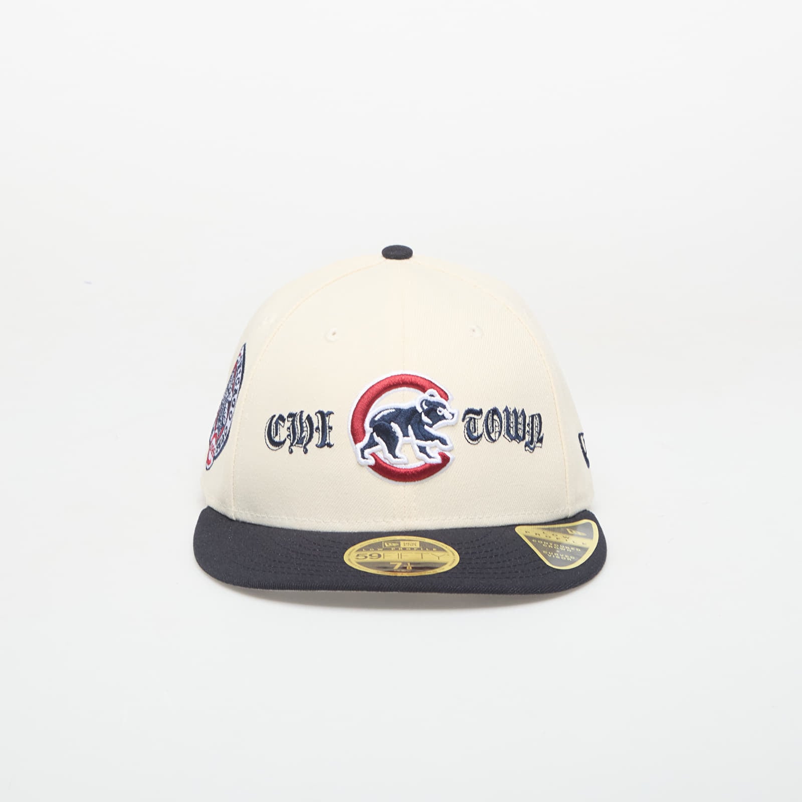 Cap New Era 59FIFTY MLB Coops Logo 5 Chicago Cubs Beige 7 1/2