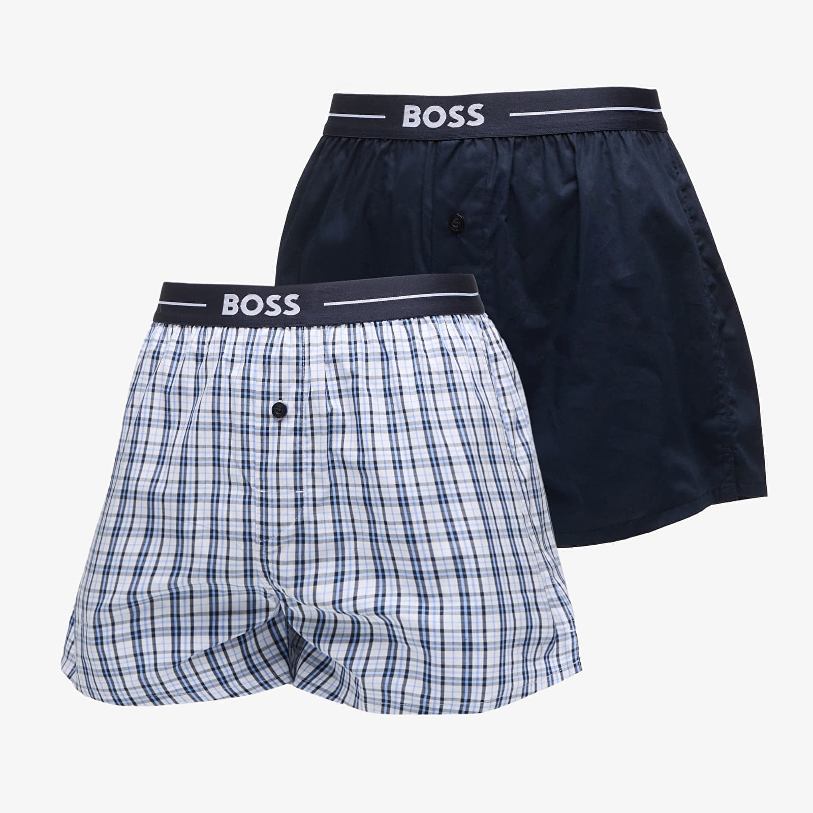 Boxeri Hugo Boss Boxer EW 2-Pack Navy M