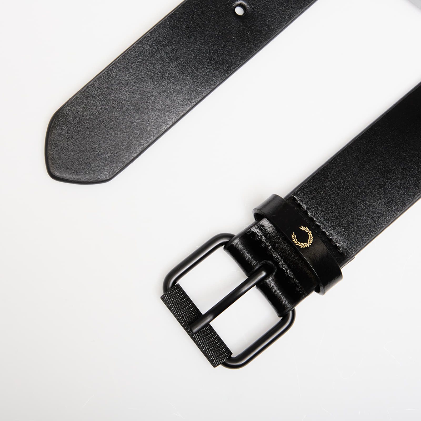 Sieviešu jostas FRED PERRY Classic Leather Belt Black