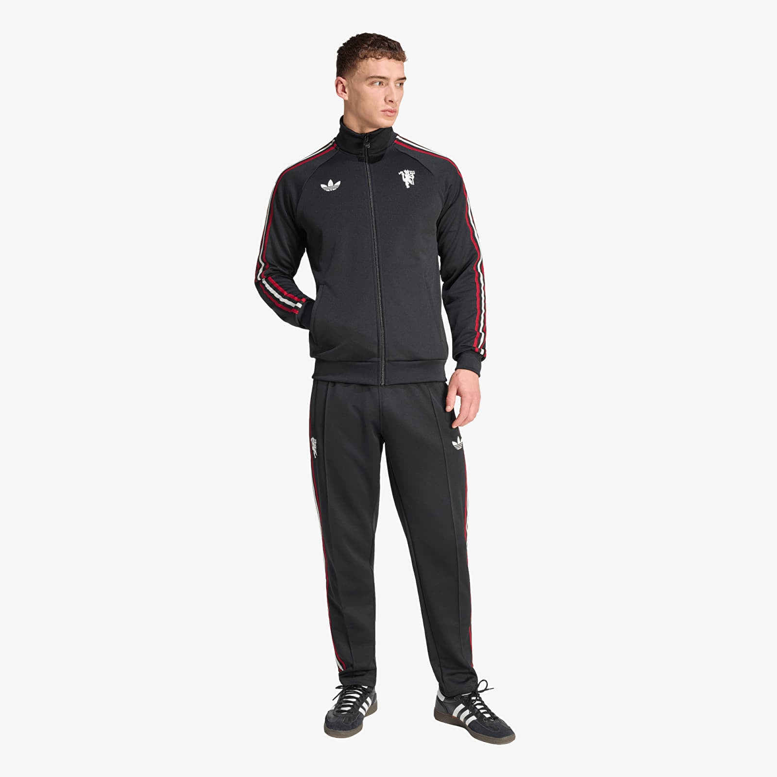 Herren-Sweatshirts adidas Mufc Og Tt Black