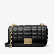 Michael Kors Sm Conv Chain Shoulder Black