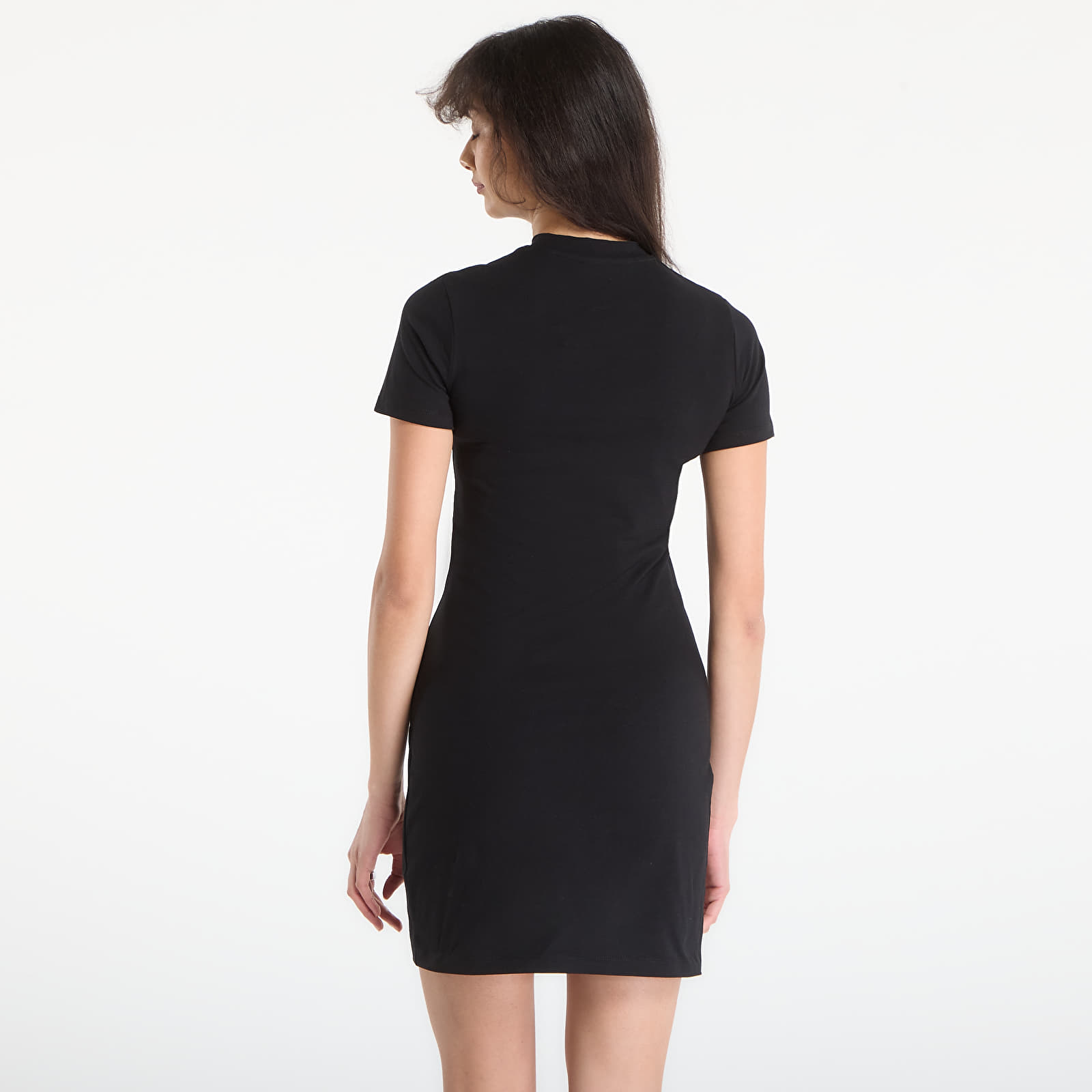 Šaty GUESS Colette Jersey Dress Black/ Salt Multi