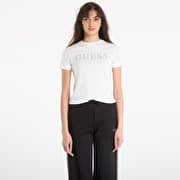 GUESS Octavia Rn Ss T-Shirt White Glam